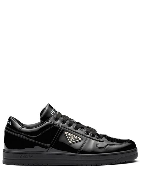 tan prada sneakers|prada leather sneakers.